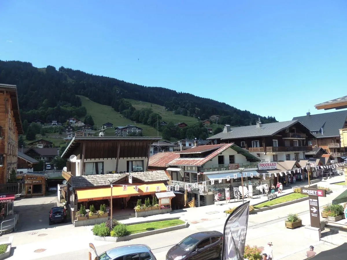 Appartement 3 Pieces Au Centre Des Gets, Balcon, Proche Pistes, Commerces Et Restaurants, 5 Pers. - Fr-1-598-73 Les Gets 0*,  Franciaország